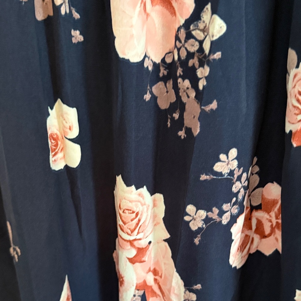 ModCloth Navy Dress with Yellow Trim - Picture 4 of 4